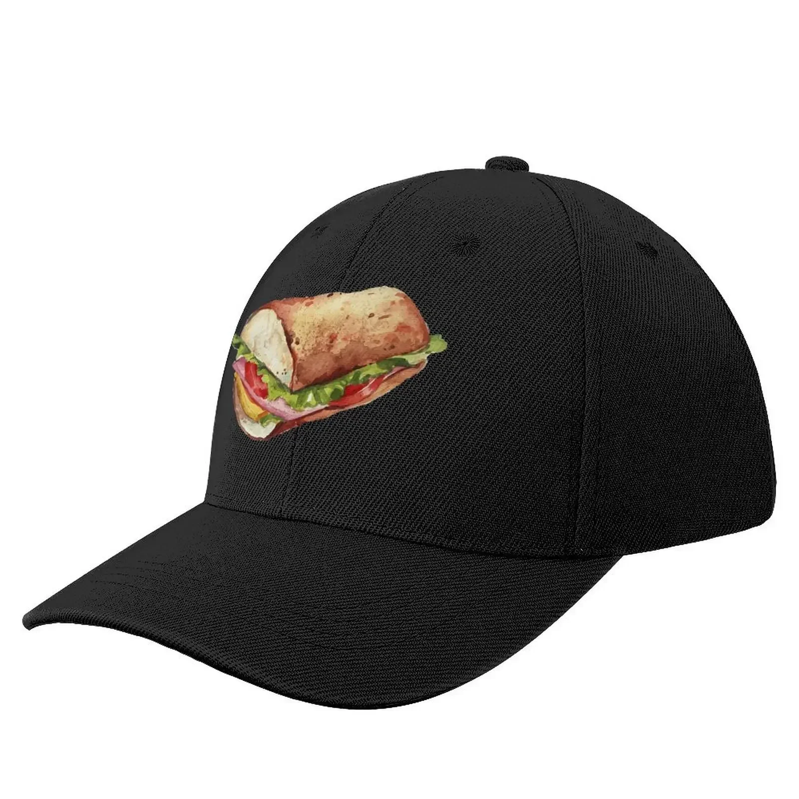 

Sub Ham Sandwich Baseball Cap Hip Hop dad hat Golf Wear Golf Hat Girl Men's