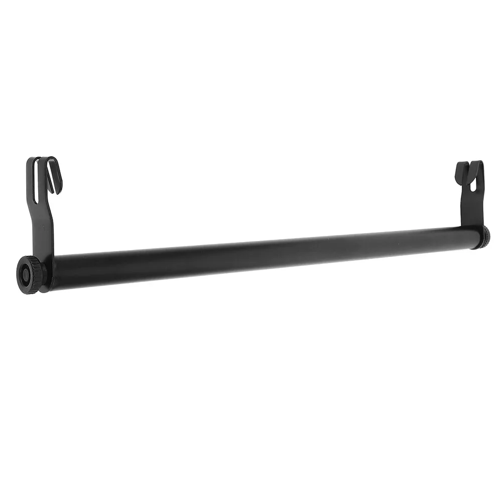 

Heavy Duty Carbon Steel Closet Hanging Rod No Drill Wall Mounted Clothes Rail Indoor Drying Rack Hanging Organizer Heavy Duty