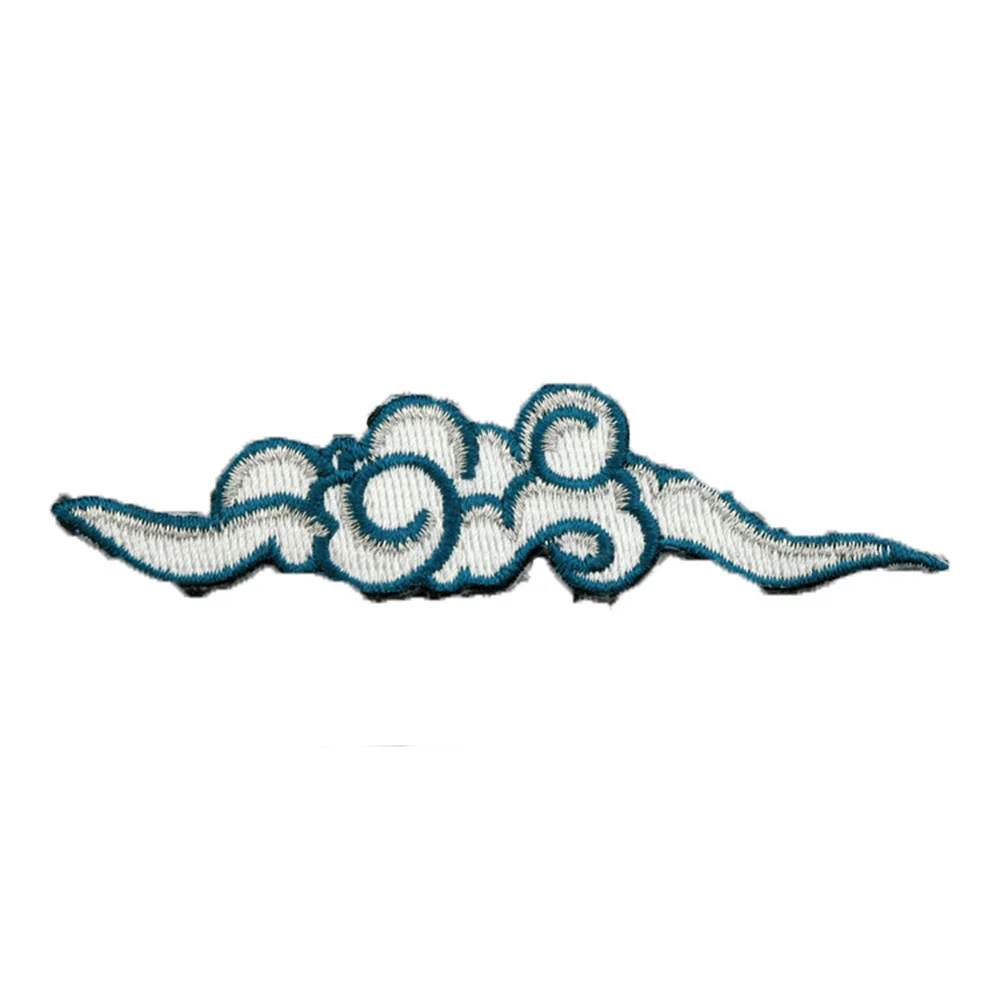 Picture 7: Embroidery DIY Clouds Pattern Applique, Chinese Style Cloth Patch, Clothing Fashion Decoration, 1 Pc