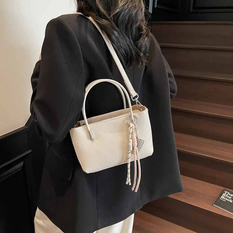 Elegant Leather Tote Bags Crossbody Shoulder Bag For Women Ladies Messenger Handbag By Luxury Brand