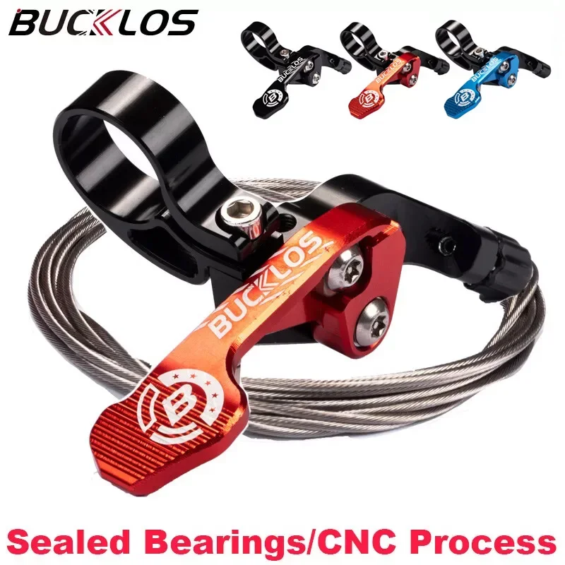 

Bucklos Bicycle Dropper Seatpost Lever Adjustable Bike Seat Post Remote Controller Sealed Bearing Mtb Shifter Cycling Parts