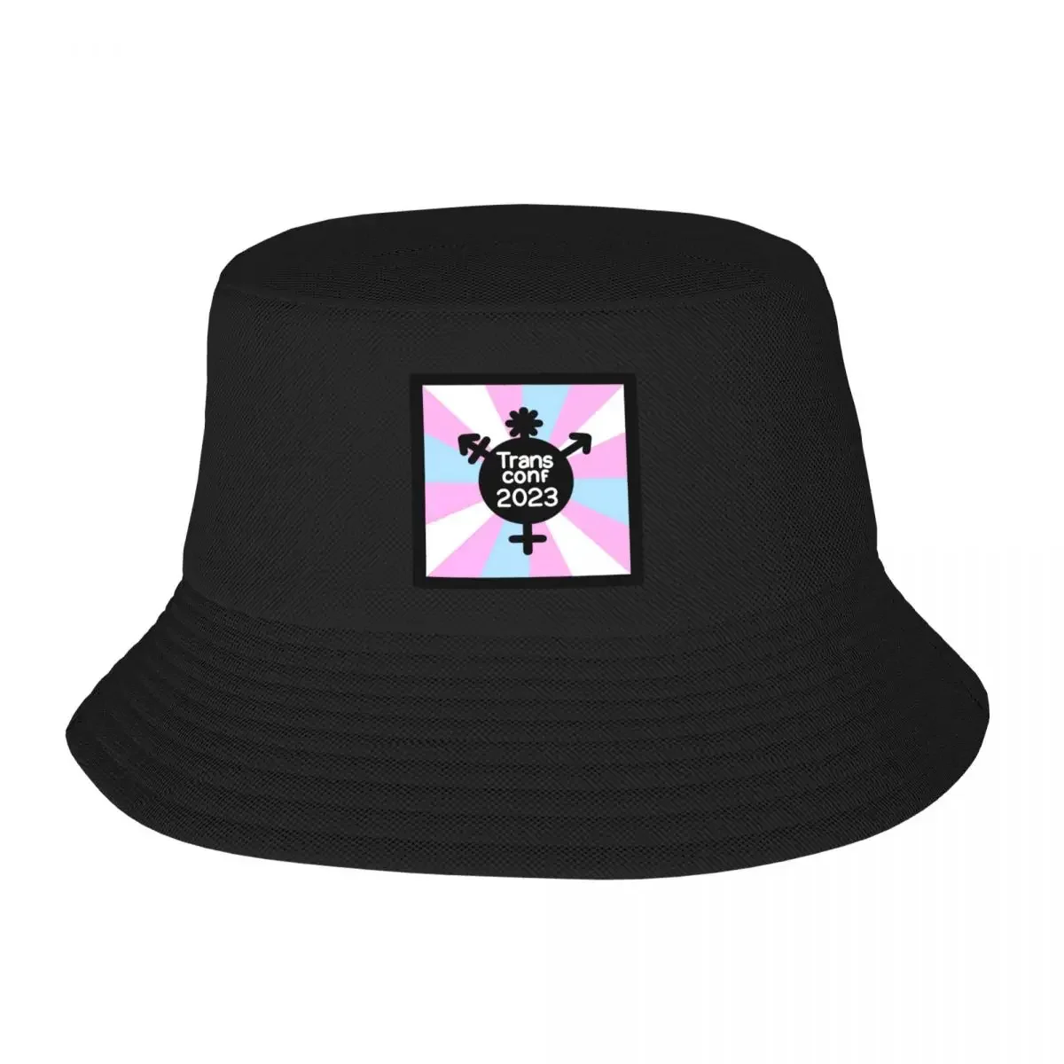 TransConf Framed by Nat Hirano Bucket Hat funny hat Sunhat Trucker Cap Girl Men's