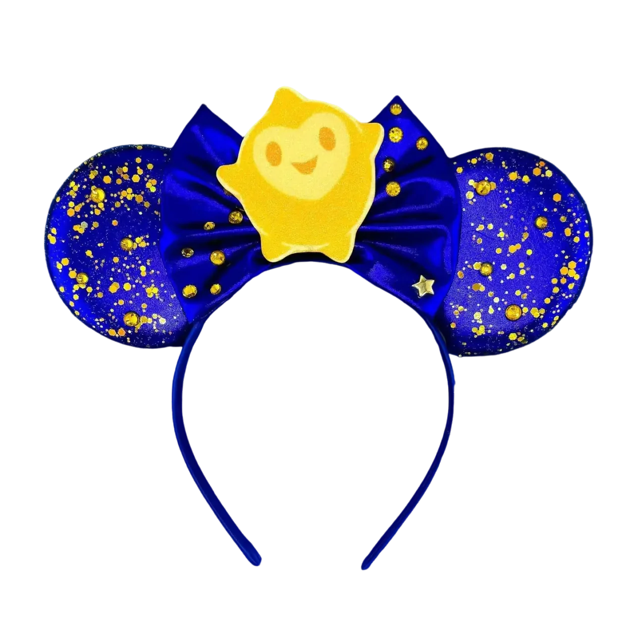 

Disney Wish Star Ear Headbands for Kids Girls Mickey Mouse Hairbands Women Leather Bow Hair Accessories Adults Festival Headwear