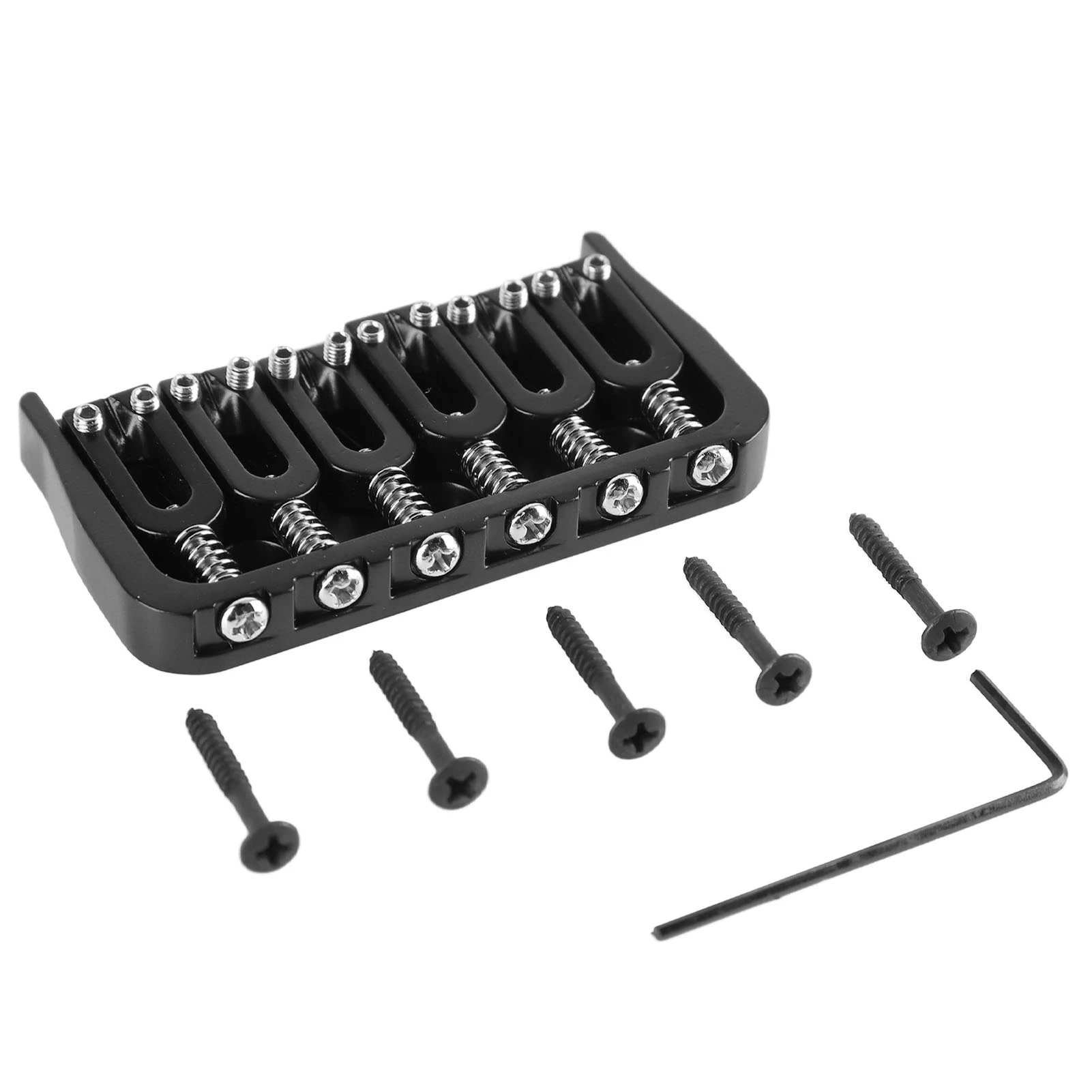 Electric Guitar Fixed Bridge Metal Adjustable Professional Guitar Fixed Bridge Replacement