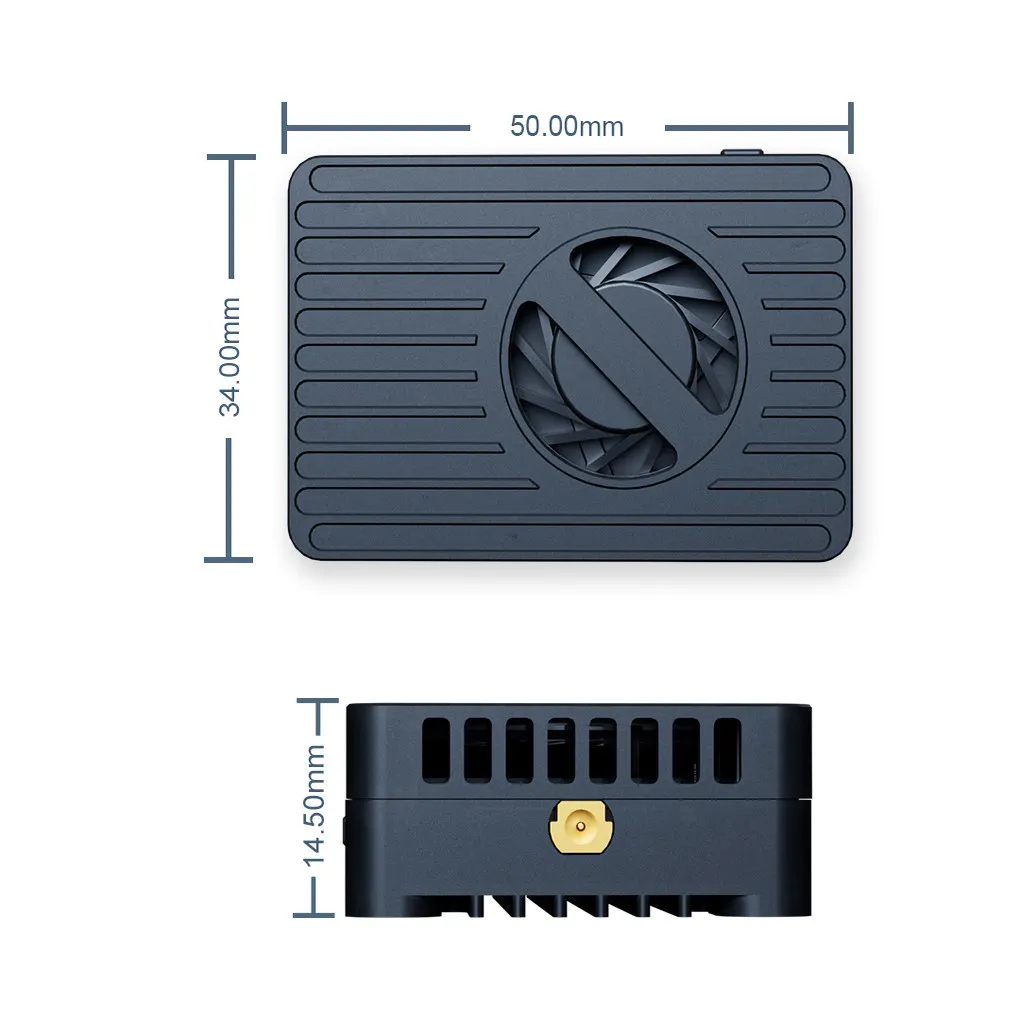 FOXEER Reaper 3.3G 4W VTX 40CH Adjustable Power 250mW-4W Tramp IRC MMCX  For FPV Long Range Drone