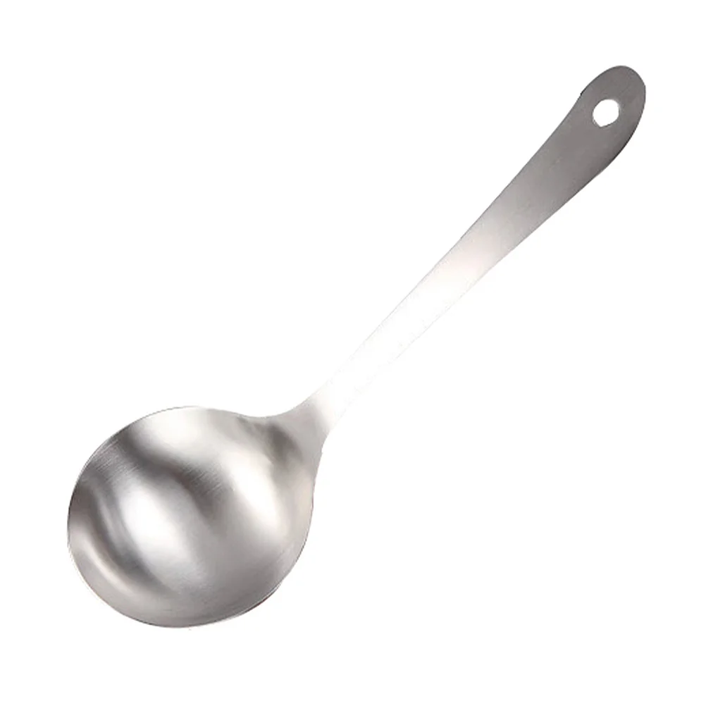 

Stainless Steel Rice Soup Spoon Thickened Non-Stick Kitchen Tableware Cooking Utensil Home Restaurant Spoon Kitchen