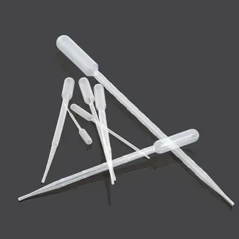 Pipettes jetables en plastique Transparent, 10 pièces, 5ml/10ml, compte-gouttes pour les yeux, transfert de parfum gradué, liquide, outil de laboratoire
