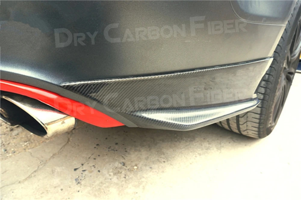 

JCYECF Carbon Fiber / FRP Rear Bumper Lip Splitters Spoiler for Audi A7 S7 RS7 2013 2014 2015 2016