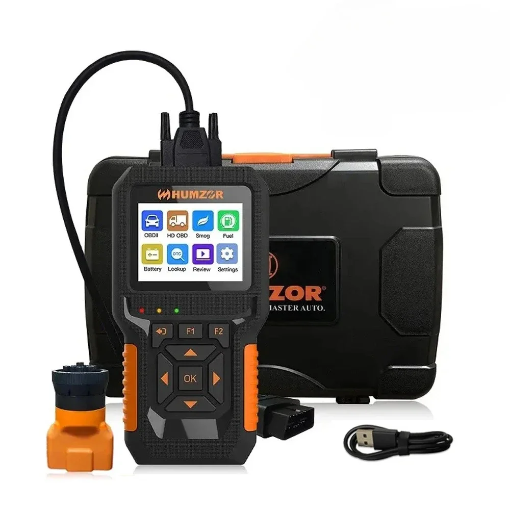 رمز الديزل I/M استعداد الضباب الدخاني تحقق تحليل الوقود اختبار البطارية ل HUMZOR NexzCheck NC601 Obd2 تشخيص السيارات #1