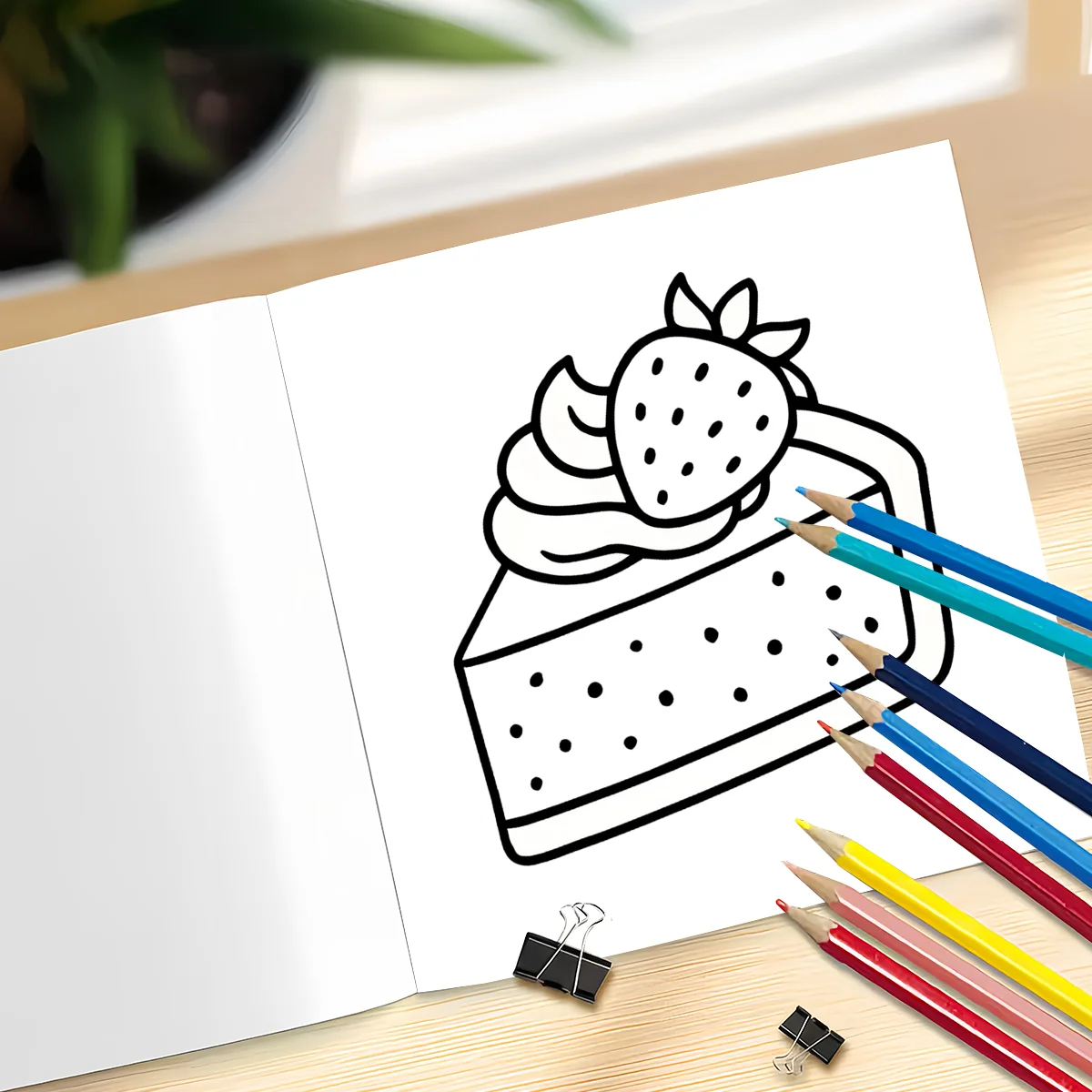 Urocza kolorowanka z jedzeniem – Learning Workbook Preschool recenzja i cena