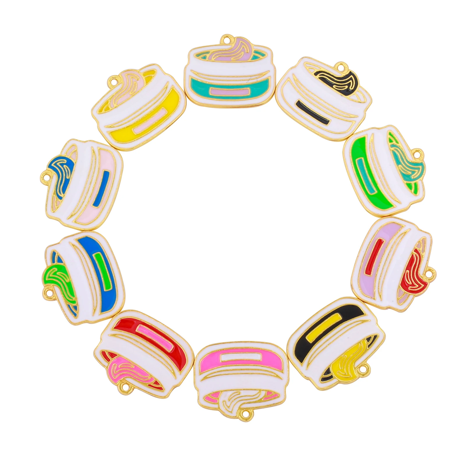 

10pcs Alloy Facial Cream Charms Fit For DIY Jewelry Making S3601-S3602