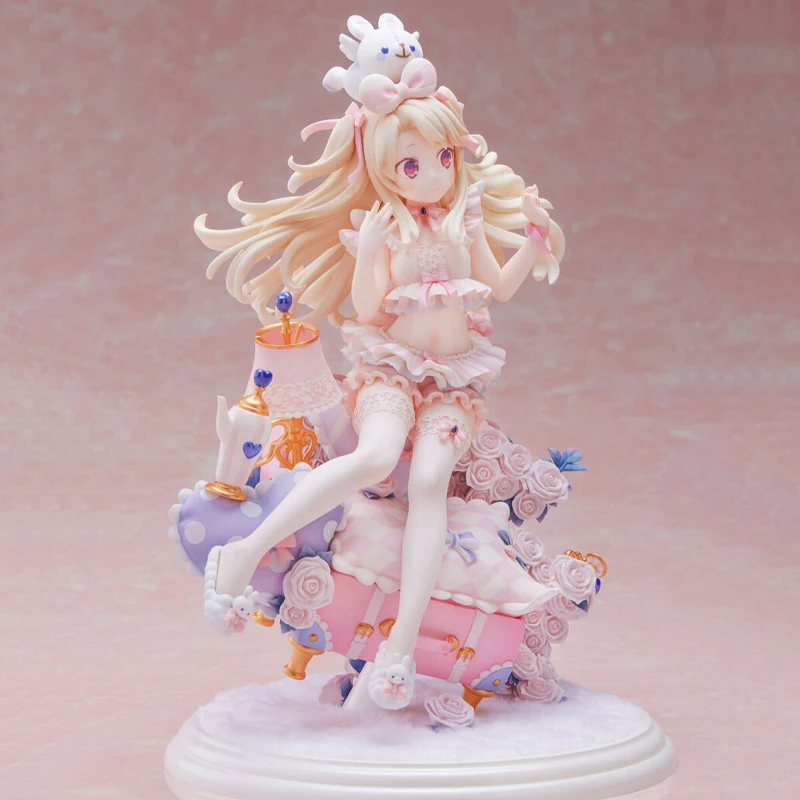 In Stock Original Claynel Illyasviel von Einzbern Fate/stay night Homewear Ver Anime Figure Collectible Model Toy Ornament Gift