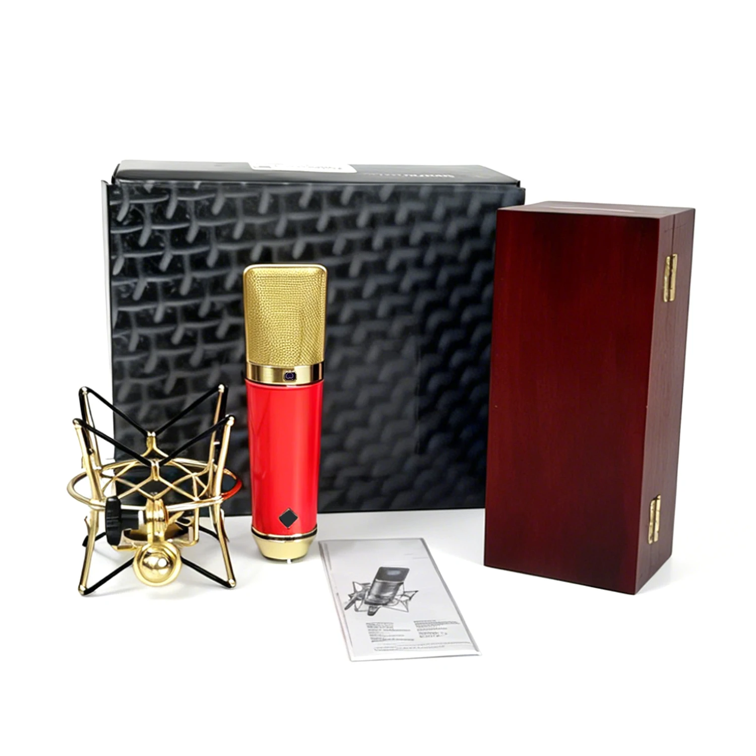 Professional Red Studio Conden - Xlr Microphone Condenser 评论和价格
