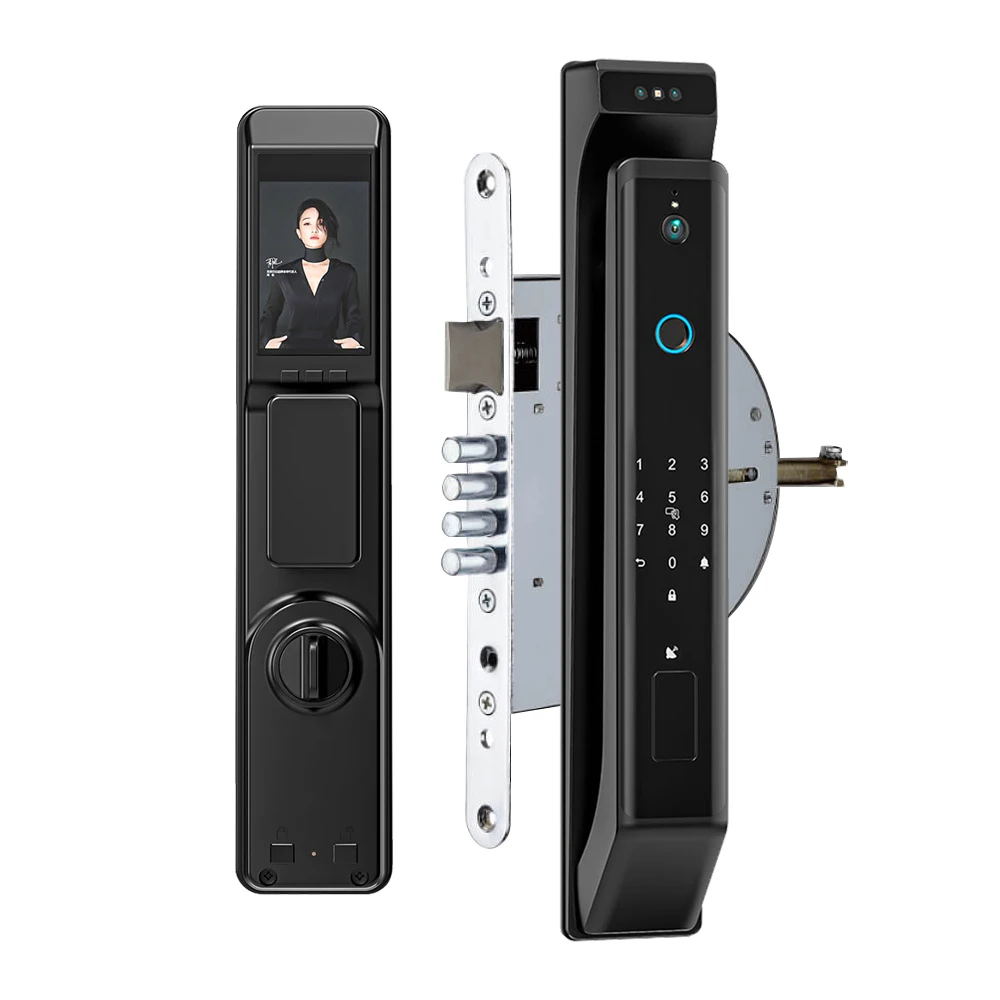 

Israel Lock Tuya Wifi Facial Electronic Lock Smart Door Lock Password 3D Face Recognition Camera For Home House