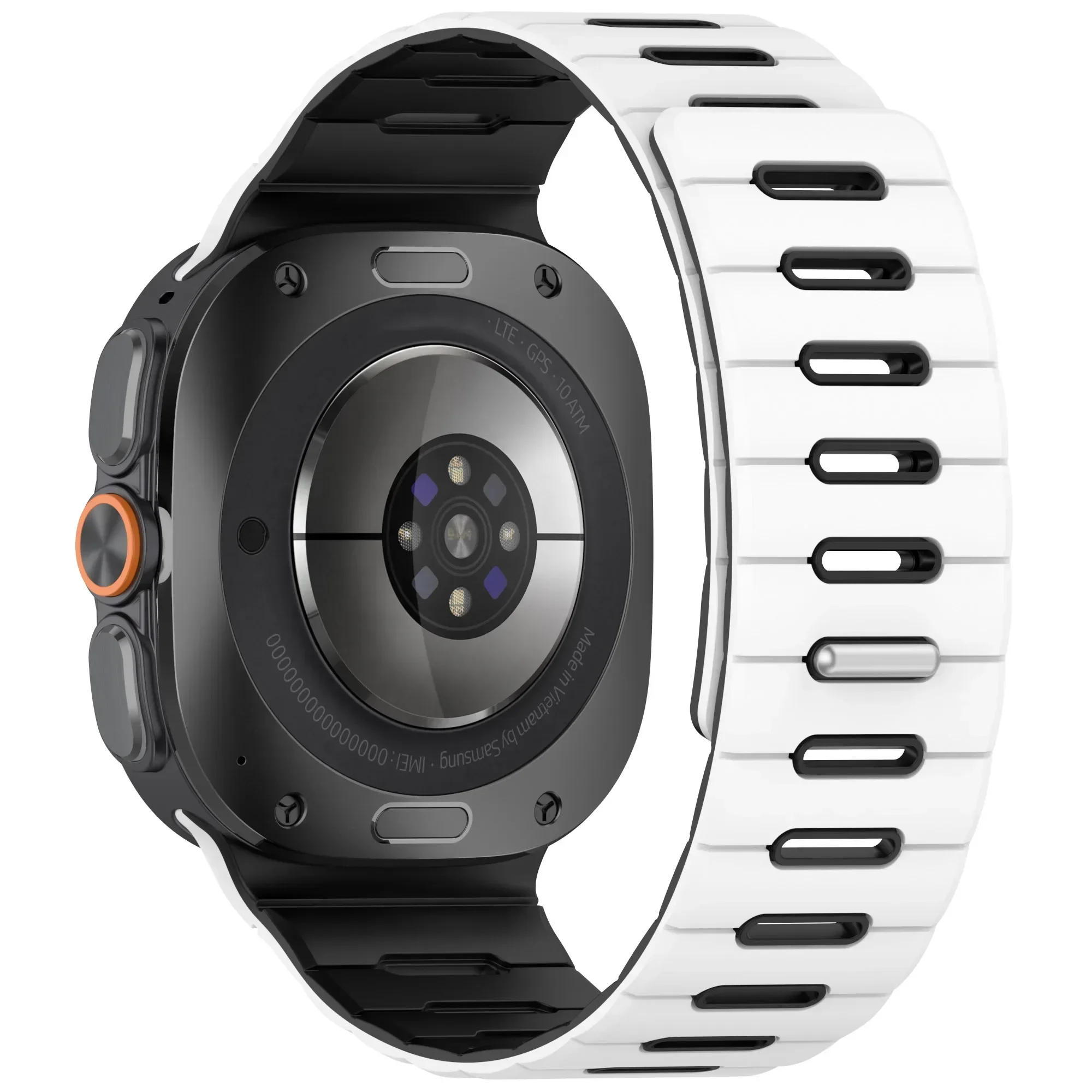 Magnetisches Silikonarmband für Samsung Galaxy Watch Ultra 2 47 mm, Sportarmband für Galaxy Watch 9/8 40/44, Watch 8 Classic 46 mm, Armband. – Detail 15