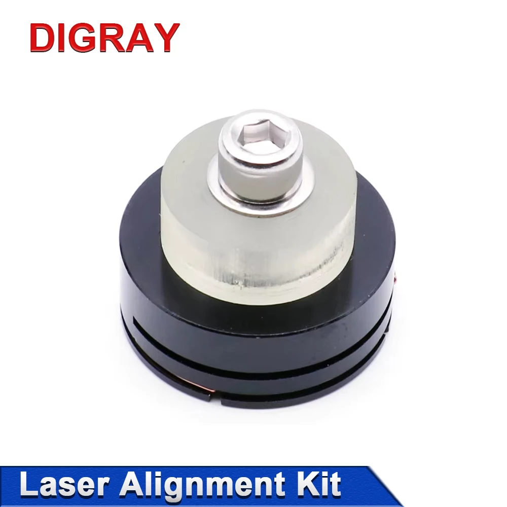 جهاز معايرة مسار الليزر DIGRAY طقم محاذاة منظم الضوء لآلة القطع بالليزر CO2 لضبط ليزر الكوليمات #2