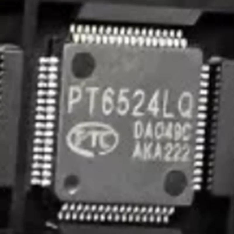 5pcs-20pcs PTC6524-LQ QFP64 PT6524-LQ universal LCD driver IC is specially designed for electronic tuners like TVs and radios.
