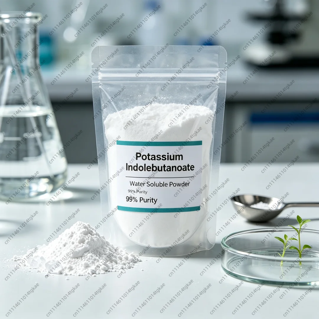 Pure IBA-K Rooting Powder Indole-3-Butyric Acid Potassium Salt for Garden Plant Cutting Root Growth Fertilizer