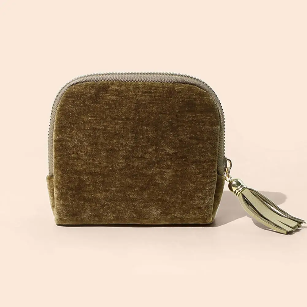 Small Jewelry Travel Case Small Travel Jewelry Case with 5 Compartments Portable Mini Velvet Organizer Pouch Foldable for Rings