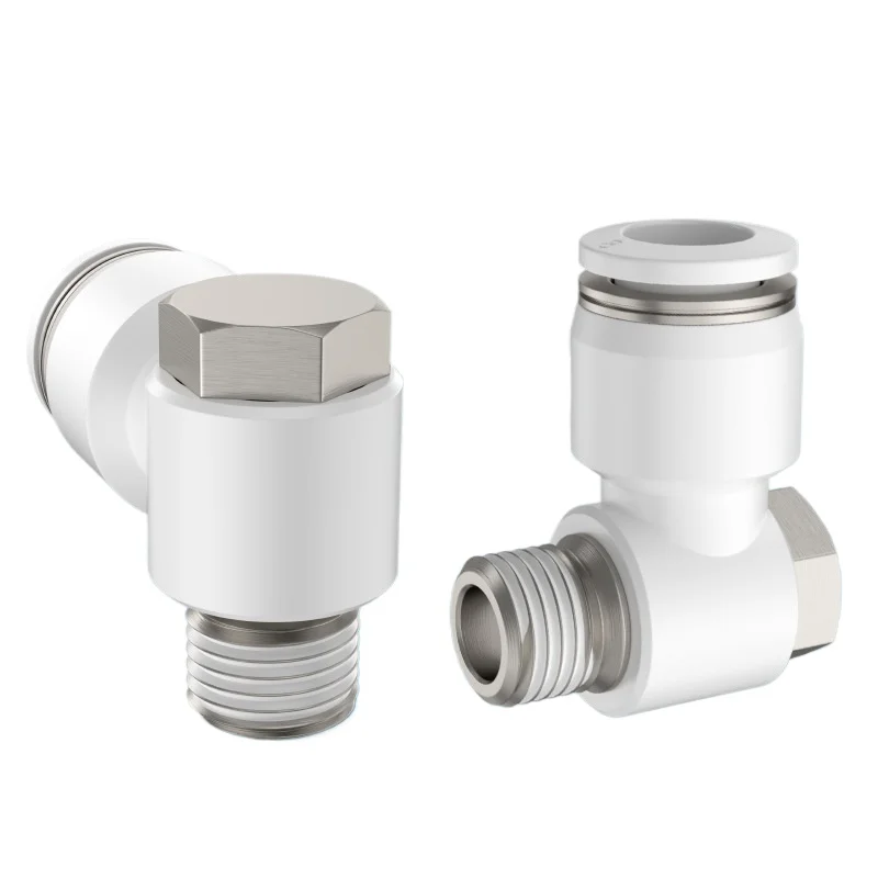 Угловой коленчатый фитинг 90 градусов, внешний пневматический разъем 4-12 мм PH типа M5 01 02 03 04 для пневматического инструмента