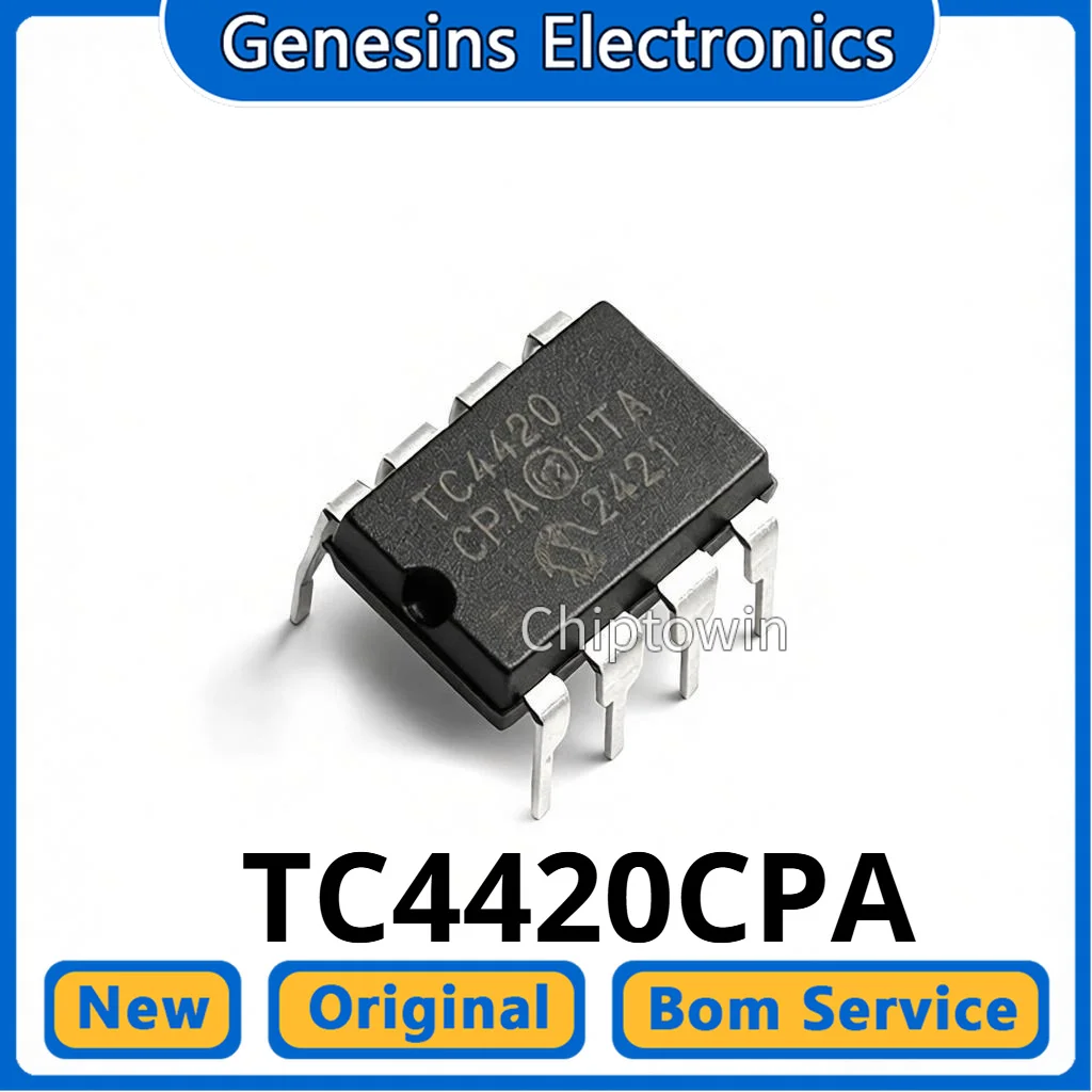5/50/500 pcs TC4420CPA TC4420 TC4420EPC DIP-8 MOSFET Driver W7