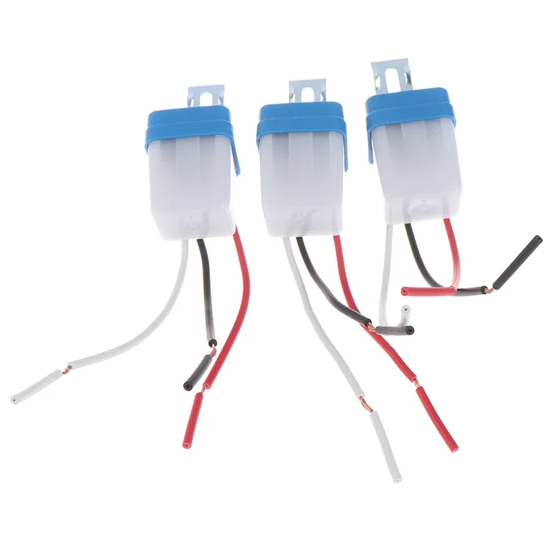 1 шт., автоматический переключатель датчика уличного освещения с фотоэлементом, переключатель переменного тока 24 В, 110 В, 220 В, автоматический переключатель уличного фонаря, ночной вкл. дневный выкл.