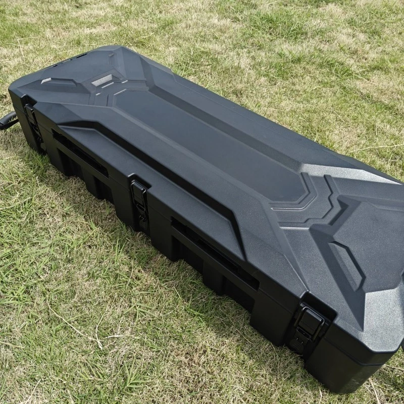 Rotomolded Tool Box Heavy Duty Car Roof Storage Cargo Box Shockproof Transport Organizer Case For Vehicle Roof Rack