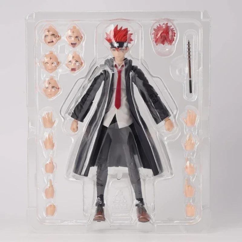 Em estoque bandai original s.h. figuarts mashle dot barrett anime figura de ação ornamentos colecionáveis pvc modelo brinquedos presentes hoilday