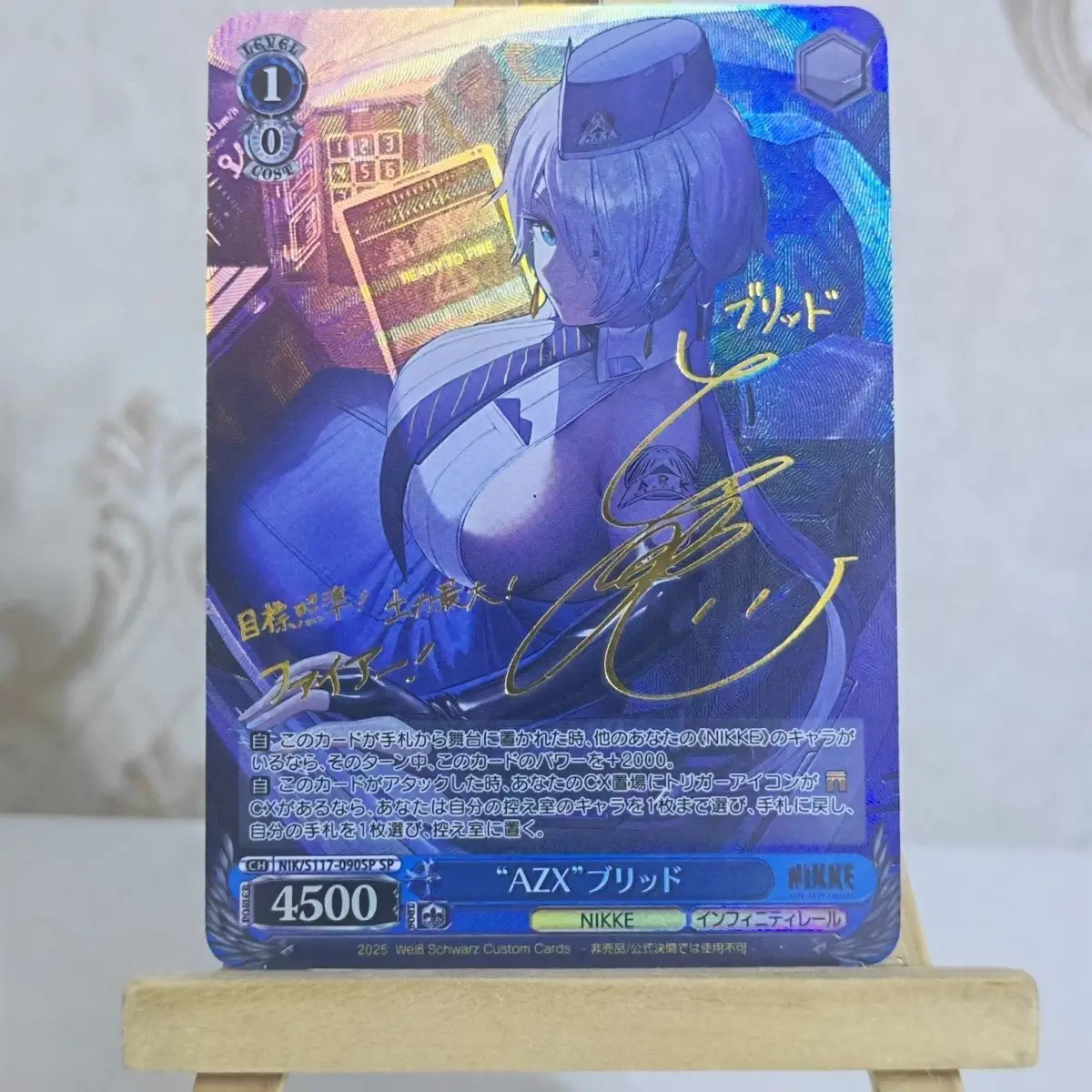 1-pcs-set-diy-nikke-a-deusa-da-vitoria-auto-controle-coletar-assinatura-negociacao-cartao-flash-anime-presente-dos-desenhos-animados