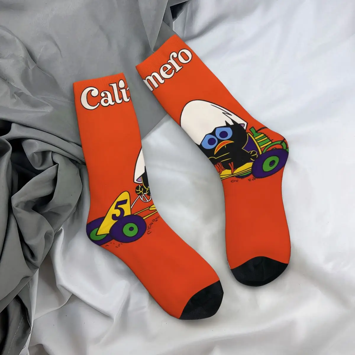 Calcetines de invierno de Anime para hombre y mujer, calcetín Unisex, estilo callejero