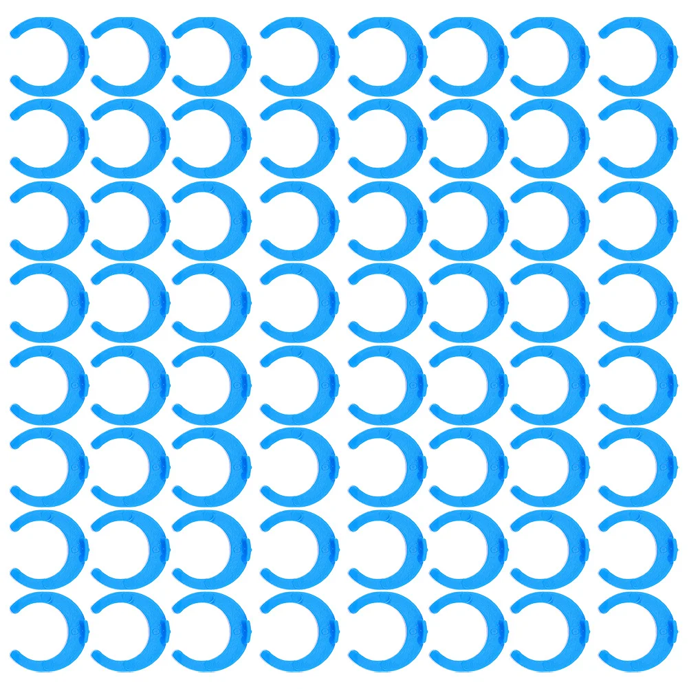 50 Pcs Through Water Purifier Buckle Filter System Clamp Plastic Tube Fittings Part
