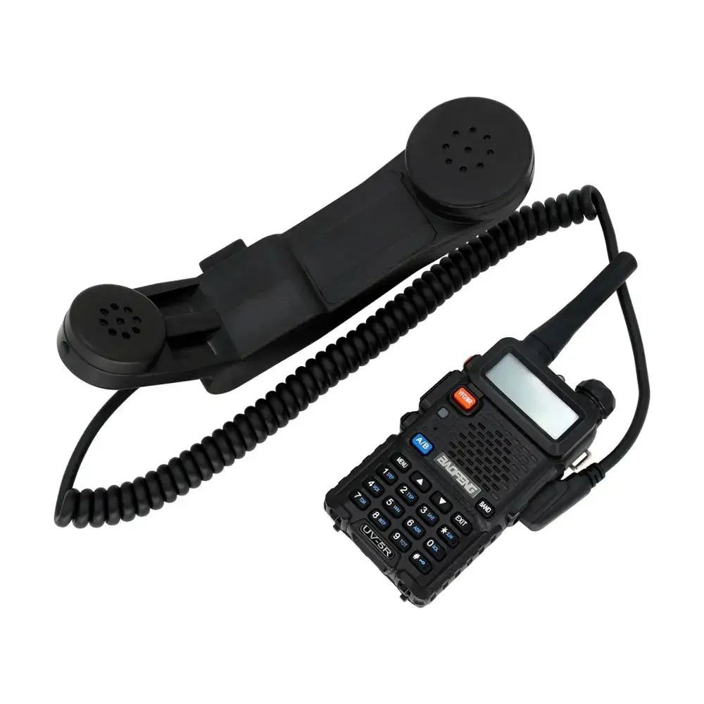 Tattico PTT H250 PTT altoparlante portatile microfono adattatore militare microfono a spalla a 2 pin spina KEN walkie talkie tattico PTT