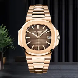 Specht & Söhne New Hot Selling Rose Gold Men's Watches 8215 Automatic Mechanical Watch For Men Sapphire Crystal 50M Waterproof