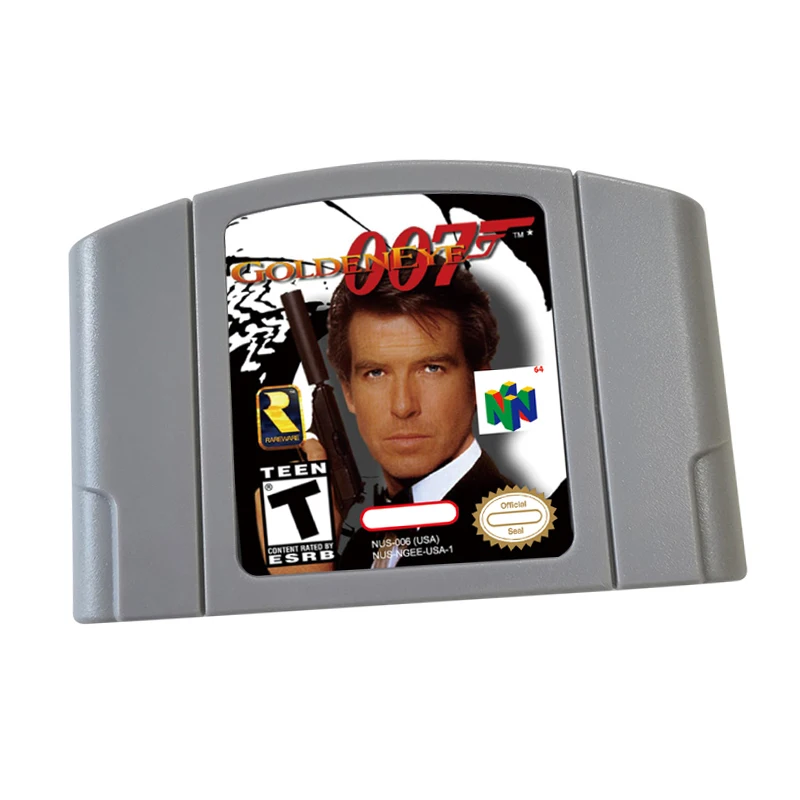 Game Cartridge For  N64 GoldenEye-007  Video Card US Version.