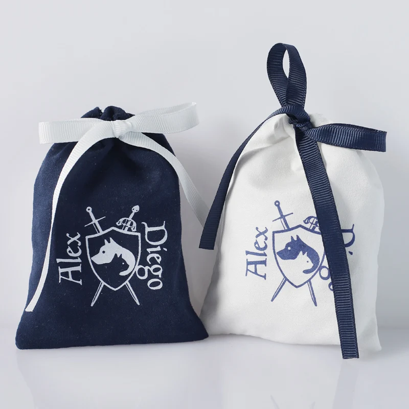 

Suede Gift Bags customized velvet jewelry packaging bag bracelet ring necklace earring storage pouch Flannel Satin dust g