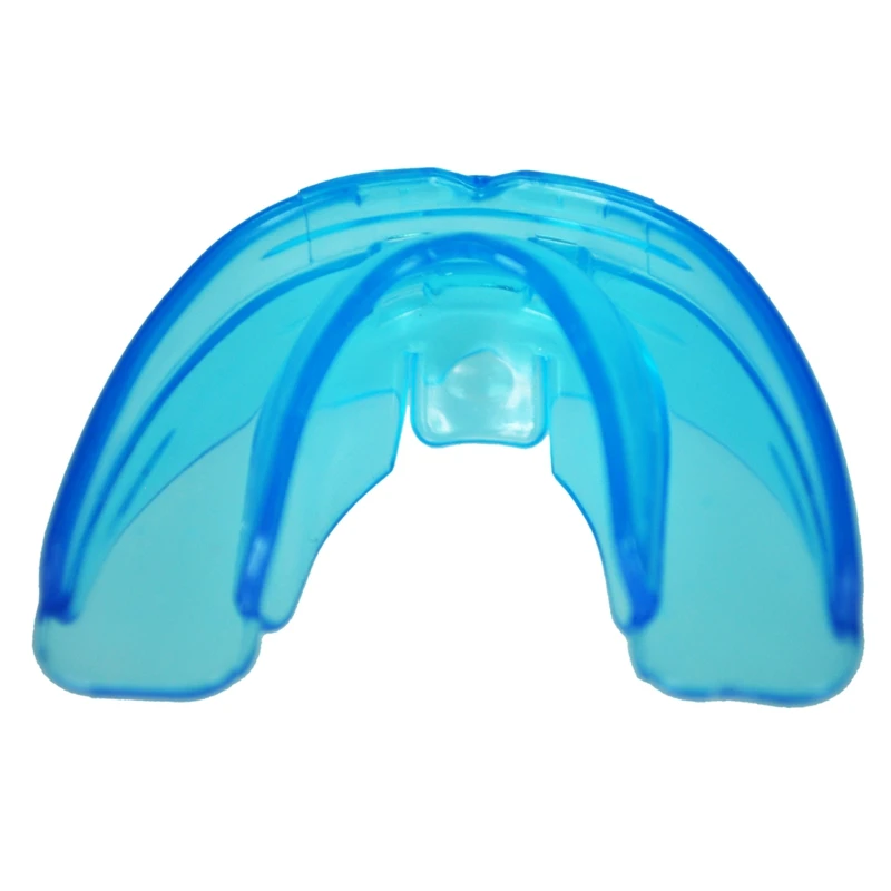 2X Blue Mouth Guard Gum Shield Tray For Bruxism / Teeth Grinding / Fast Delivery image 2