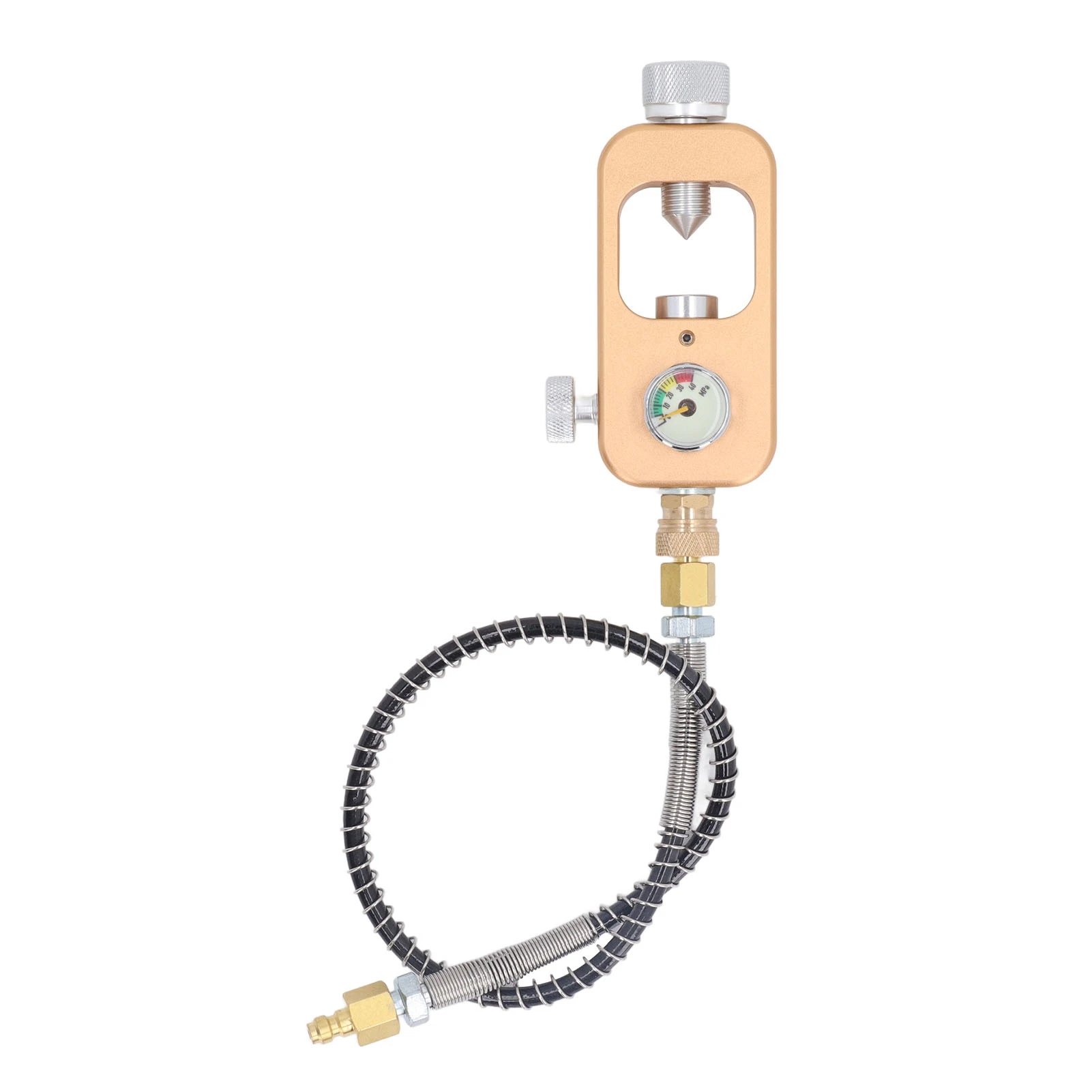 

Адаптер для подводного плавания с клапаном DIN со шлангом Адаптер заправочной станции 4500 фунтов на квадратный дюйм Система заправки бака HPA для стандартных клапанов K J H