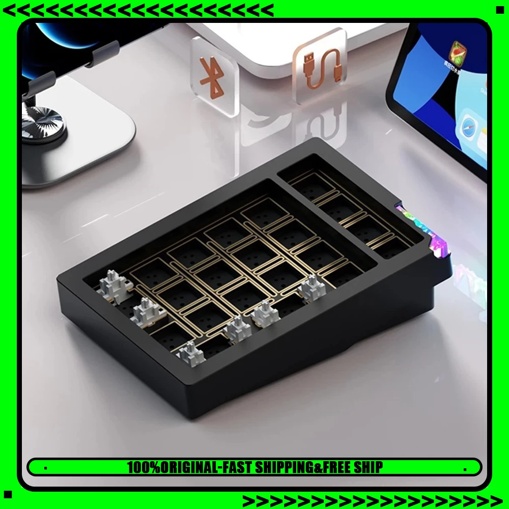 WEIKAV Stars21 Keyboard Kit Top Cocoon Breaking Atmosphere Lamp Keyboard Kit Three-Mode Connection Support QMK VIA For Gifts