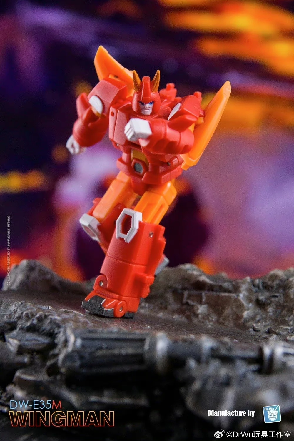 Dr.Wu Transformation Dw-E34g&E35m Cyclonus Golden Goldbug Action Figure Mini Modle Figurine Toys Customized Gift