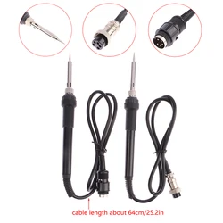 936 Adjustable Temperature Electric Soldering Solder Iron Station 5 Pin 5Hole Welding Hot Gun 50W 24V Replacement Repair Tool