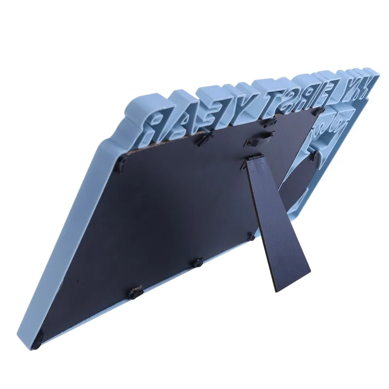 إطار صور تذكارية للسنة الأولى إطار تذكار للأطفال من عمر 0 إلى 12 شهرًا إطار صور تذكارية للأطفال هدية ذاكرة متزايدة ﻿