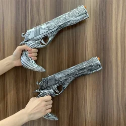 DMC Dante Gun Updated Ver. Ebony Ivory White Revolvers Weapon Double Guns 1:1 Cosplay Role play Model Gift Rubber No Shooting
