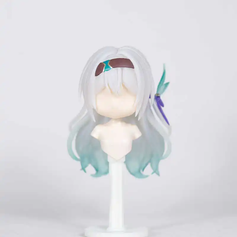 Honkai: Star Rail Firefly Hair Shell Wig OB11, BJD, acessórios de bonecas artesanais destacáveis, adereços de jogos, Anime Figure Toy para crianças, presente