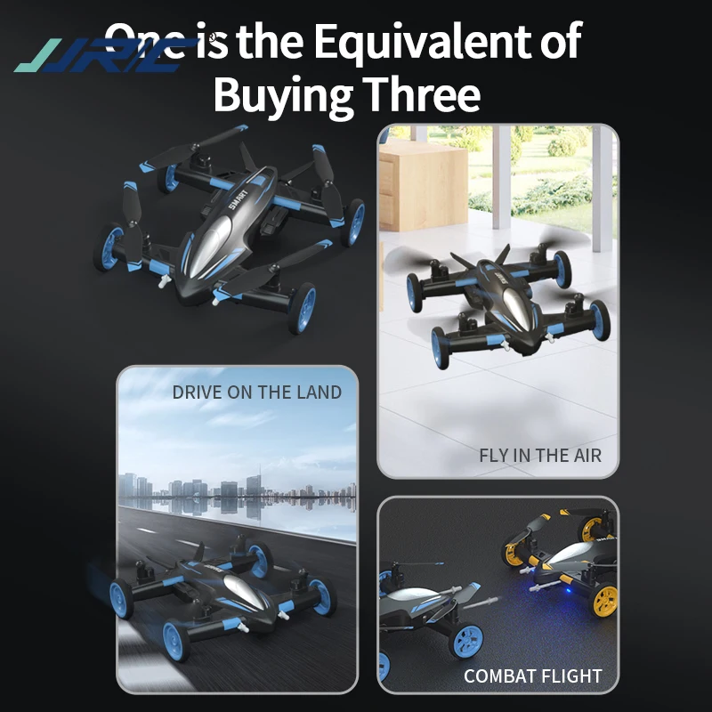 JJRC H110 RC الطائرة بدون طيار 8K كاميرا درون واي فاي Fpv الأرض والهواء إطلاق معركة الطائرة بدون طيار كوادكوبتر هليكوبتر طائرات الأطفال هدايا عيد الميلاد