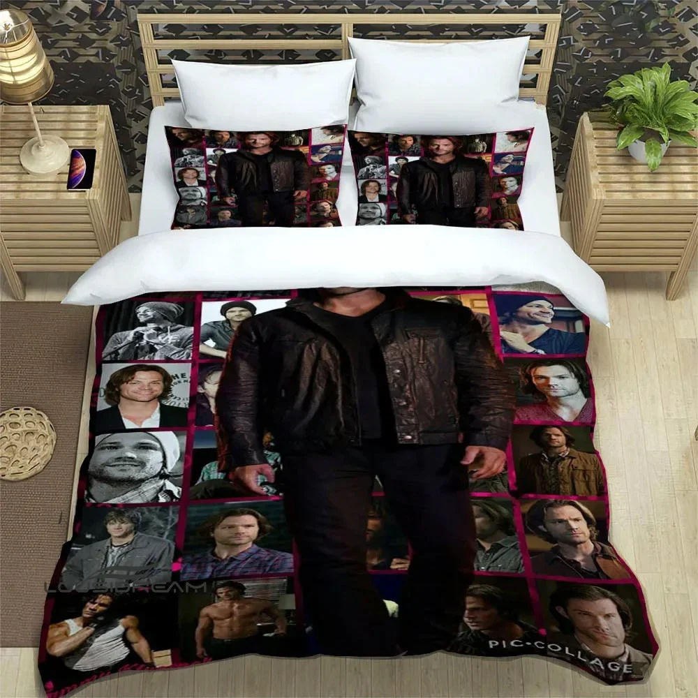 

New TV series Supernatural Bedding Set Single Twin Full Queen King Size Bed Set Adult Kid Bedroom Duvet cover Set Home Textiles