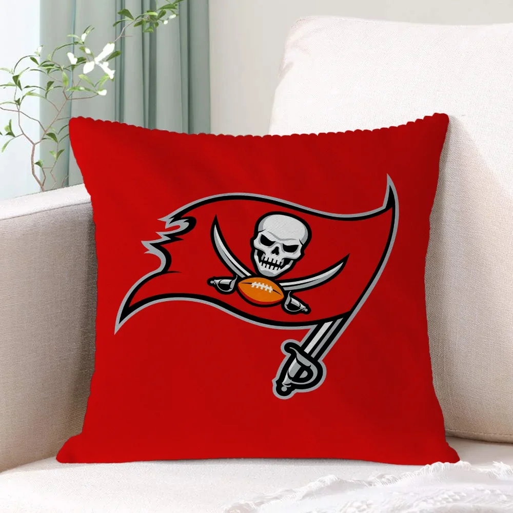 Decorative Pillows for Sofa Cushions Cover Tampa Bay Buccaneers Pilow Covers Personalized Gift Home and Decoration Cushion 45x45