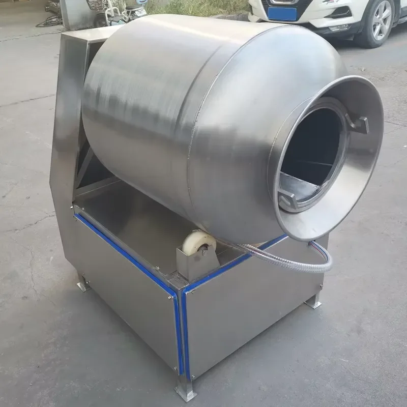 Stainless Steel Industrial Vacuum Tumbler Marinating Machine for Meat Chicken Vegetable Commercial Food Processing Equipment