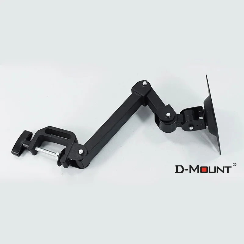 10kg LCD-5T-L 10mm-45MM Pipe Mount Full Motion Monitor Mount Parts 10' 24' 27' Tilt Swivel LCD Wall Bracket 360 Rotate Monitor
