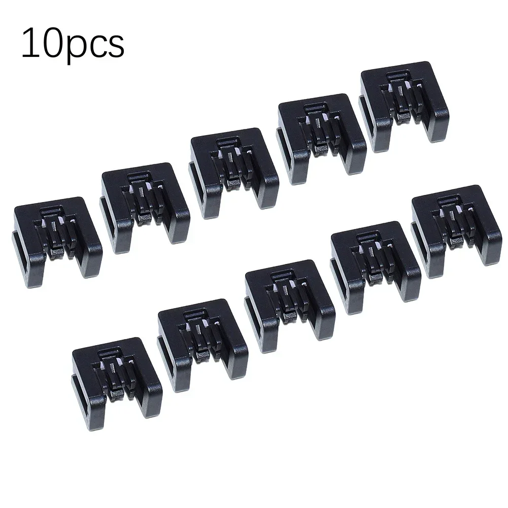 10xWiper Hood Trim Deflector Panel Reset Clip For Nissan For Xtrail For Tiida 2024 Hot Sale Brand New And High Quality Discount