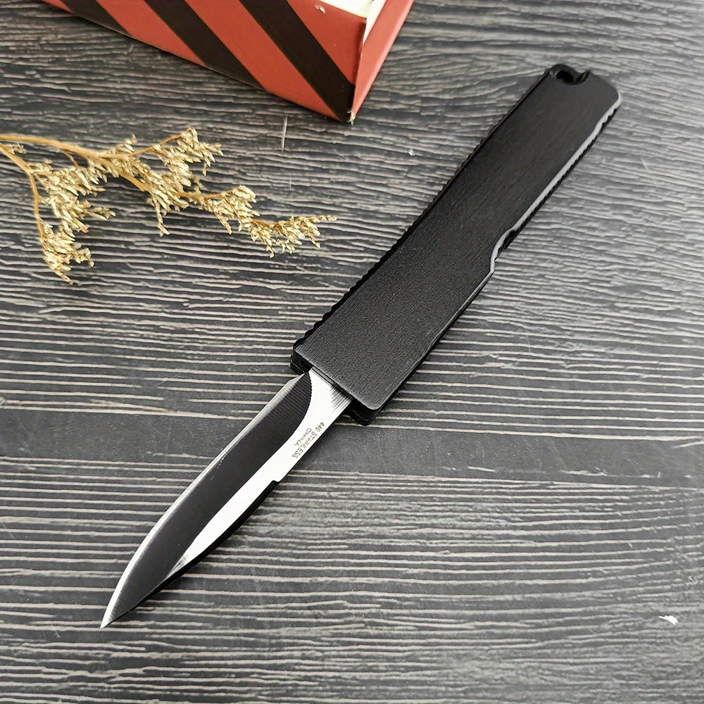 F147 البسيطة خفيفة الوزن بقاء الجيب في الهواء الطلق سكين للفرد سبائك الألومنيوم مقبض 440C شفرة التخييم EDC سكين أدوات متعددة